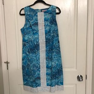 Lilly Pulitzer Dark and Stormy Wirth Shift sz. 12